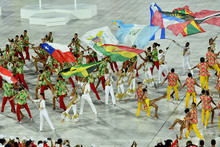 La salsa cale&ntilde;a fue la gran anfitriona en la apertura de los Juegos Panamericanos Junior