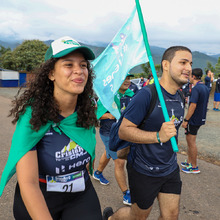 Meta cumplida en la carrera Cristo Rey 7k con los candidatos al CMJ