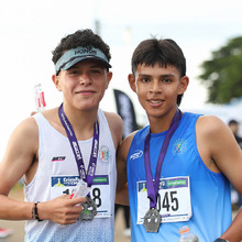 Meta cumplida en la carrera Cristo Rey 7k con los candidatos al CMJ