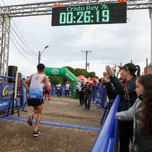 Meta cumplida en la carrera Cristo Rey 7k con los candidatos al CMJ
