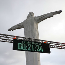 Meta cumplida en la carrera Cristo Rey 7k con los candidatos al CMJ