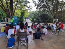 Con Picnic ambiental violeta despedimos mes de la NO violencia contra las mujeres desde el Dagma