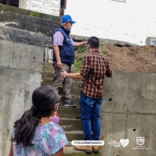 Comunidad resalta el papel de la Administraci&oacute;n Distrital en las obras por urgencia manifiesta por medio de un poema