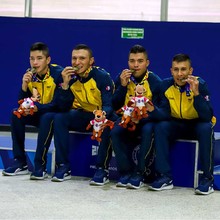 Lluvia de oros para Colombia en ciclismo de pista y r&eacute;cord en los Panamericanos Junior