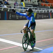 Lluvia de oros para Colombia en ciclismo de pista y r&eacute;cord en los Panamericanos Junior