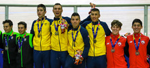 Lluvia de oros para Colombia en ciclismo de pista y r&eacute;cord en los Panamericanos Junior