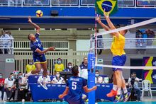 Colombia cay&oacute; ante Brasil, pero saldr&aacute; este martes por el bronce en los I Juegos Panamericanos Junior