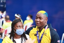 Con un &ldquo;tinte&rdquo; diferente, Arley Bonilla impuso r&eacute;cord panamericano en levantamiento de pesas