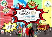 Con manifestaciones art&iacute;sticas se puso a prueba el ingl&eacute;s durante el Talent Show