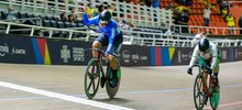 Lluvia de oros para Colombia en ciclismo de pista y r&eacute;cord en los Panamericanos Junior