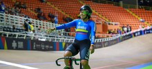 Lluvia de oros para Colombia en ciclismo de pista y r&eacute;cord en los Panamericanos Junior