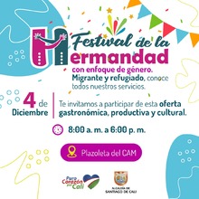 Listo el Primer Festival de la Hermandad para migrantes