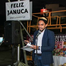 La Luz de Januc&aacute; fue encendida en la Plazoleta Jairo Varela