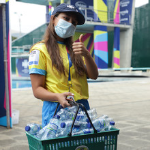 &iexcl;En los Juegos Panamericanos Junior, reciclar, paga!