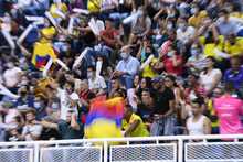 Un partido de voleibol con las mejores barras locales y extranjeras de los Panamericanos Junior