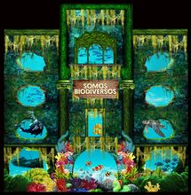 Shows tecnol&oacute;gicos, dos paradas imperdibles del alumbrado navide&ntilde;o