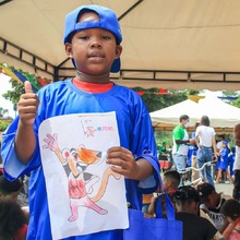 La fiesta panamericana, presente en el coraz&oacute;n de las ni&ntilde;as y los ni&ntilde;os de Cali