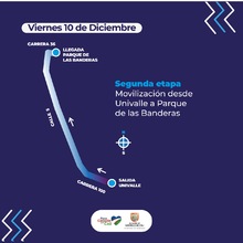 Movilidad acompa&ntilde;ar&aacute; recorrido de la minga ind&iacute;gena en Cali