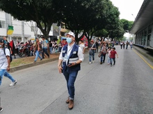 Movilidad acompa&ntilde;a marcha y actividades de la minga ind&iacute;gena en Cali