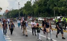 La minga ind&iacute;gena desarroll&oacute; sus actividades en Cali sin contratiempos