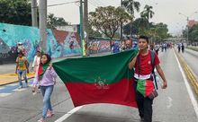 La minga ind&iacute;gena desarroll&oacute; sus actividades en Cali sin contratiempos