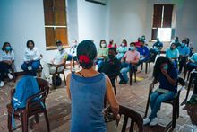 Recicladores de oficio tuvieron su rueda de negocios