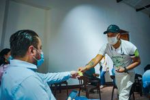 Recicladores de oficio tuvieron su rueda de negocios