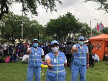 &lsquo;Activadores de Vida&rsquo;, presentes en la marcha de la minga ind&iacute;gena