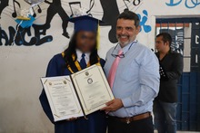 &ldquo;Se trata de persistir, resistir y nunca desistir&rdquo;: bachiller del sistema de responsabilidad penal