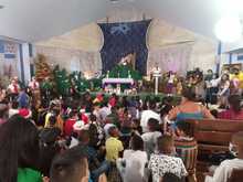 Vecinos de la comuna 7 disfrutaron de villancicos y un compartir navide&ntilde;o en el cuerto d&iacute;a de la novena de aguinaldos