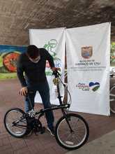 &ldquo;Voy en bici&rdquo; premia a funcionario de la Administraci&oacute;n Municipal