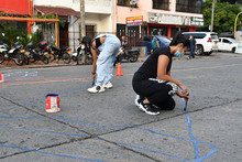 En Cali se pint&oacute; la &ldquo;Calle del Swing&rdquo;