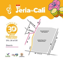 Movilidad presenta su plan de desv&iacute;os para la Feria de Cali