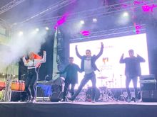 La cotidianidad de la plazoleta Jairo Varela vivi&oacute; una fiesta urbana incluyente