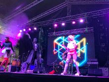 La cotidianidad de la plazoleta Jairo Varela vivi&oacute; una fiesta urbana incluyente