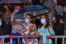 Concierto gratuito en la Calle de la Feria deleit&oacute; con sus ritmos a los asistentes