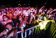 &ldquo;Para nosotros como artistas estar de nuevo en una tarima es vida&rdquo;, Francia Elena