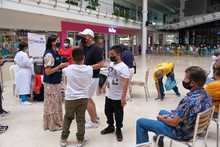 12 mil vacunas contra la covid-19 se est&aacute;n aplicando diariamente en Cali