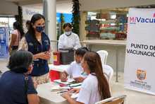 12 mil vacunas contra la covid-19 se est&aacute;n aplicando diariamente en Cali