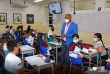 Colegios privados de Cali retomaron clases presenciales