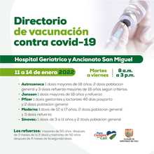 Alcald&iacute;a reitera el llamado a la vacunaci&oacute;n de los ni&ntilde;os y las mujeres gestantes