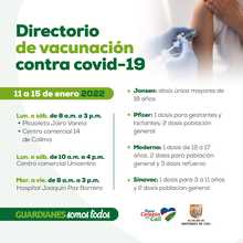 Alcald&iacute;a reitera el llamado a la vacunaci&oacute;n de los ni&ntilde;os y las mujeres gestantes