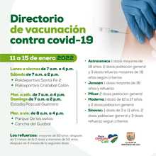 Alcald&iacute;a reitera el llamado a la vacunaci&oacute;n de los ni&ntilde;os y las mujeres gestantes