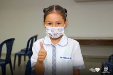 Unidades m&oacute;viles de vacunaci&oacute;n visitaron colegios privados de Cali