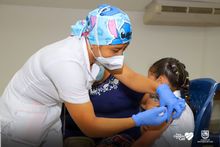 Unidades m&oacute;viles de vacunaci&oacute;n visitaron colegios privados de Cali