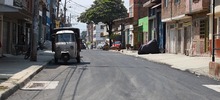 Habitantes del barrio Rafael Uribe Uribe mostraron satisfacci&oacute;n por el mejoramiento de la malla vial