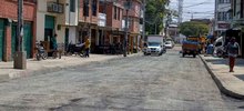 Habitantes del barrio Rafael Uribe Uribe mostraron satisfacci&oacute;n por el mejoramiento de la malla vial