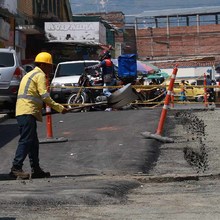 Habitantes del barrio Rafael Uribe Uribe mostraron satisfacci&oacute;n por el mejoramiento de la malla vial