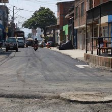 Habitantes del barrio Rafael Uribe Uribe mostraron satisfacci&oacute;n por el mejoramiento de la malla vial