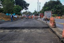 Los trabajos en la Troncal Oriental del M&Iacute;O, van sobre ruedas